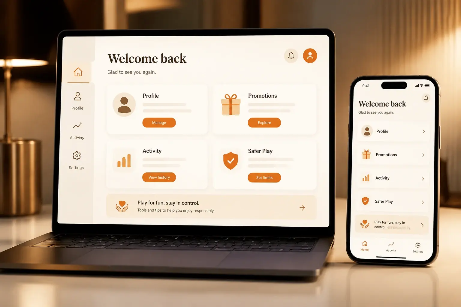 Logging In from Mobile Devices
